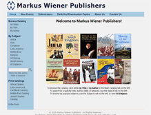 Tablet Screenshot of markuswiener.com